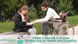 AAHD Frederick J. Krause Scholarship on Health and Disability