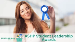 ASHP Student Leadership Awards