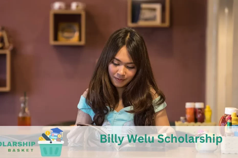 Billy Welu Scholarship