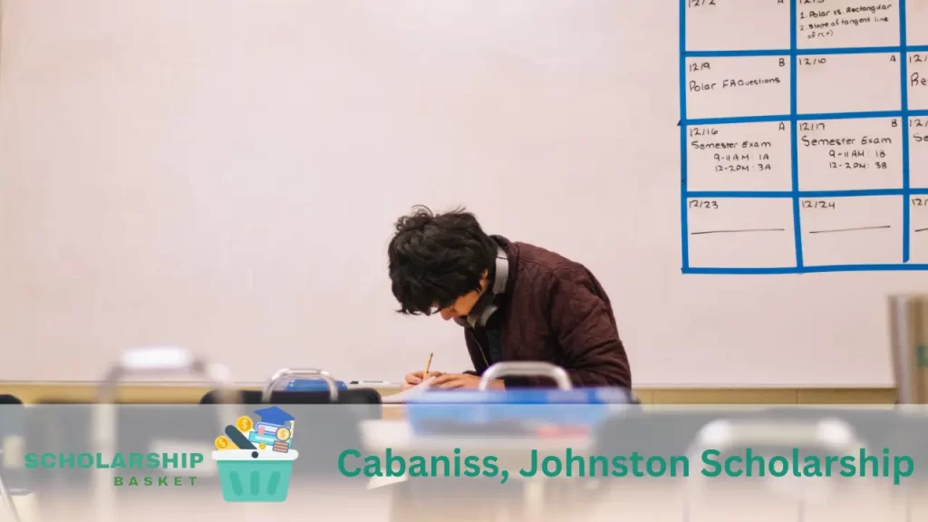 Cabaniss, Johnston Scholarship