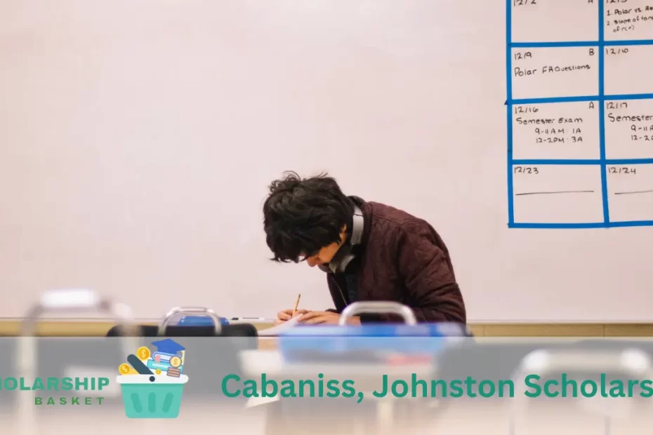 Cabaniss, Johnston Scholarship