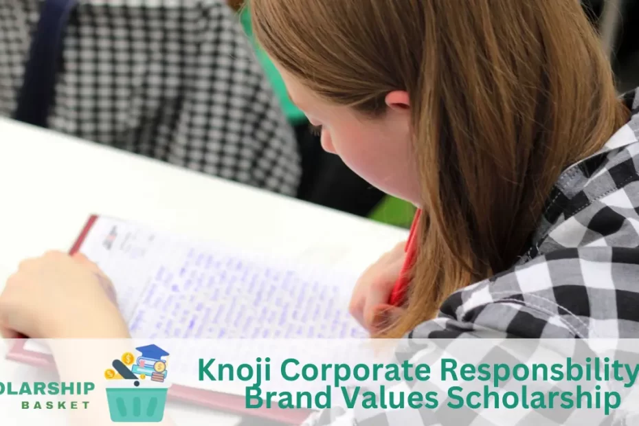 Knoji Corporate Responsbility Brand Values Scholarship