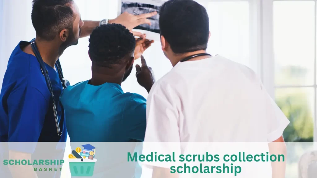 Medical scrubs collection scholarship