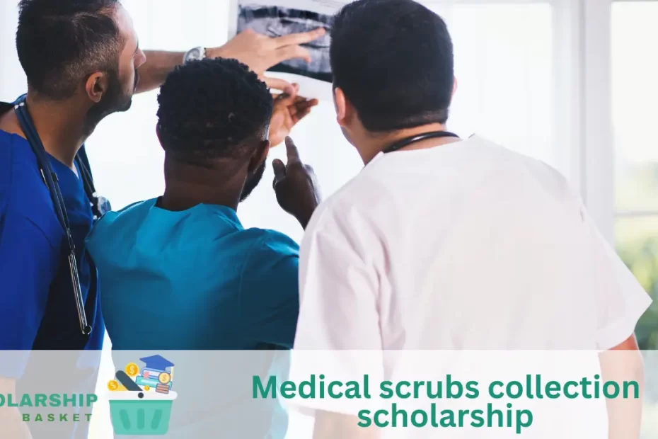 Medical scrubs collection scholarship