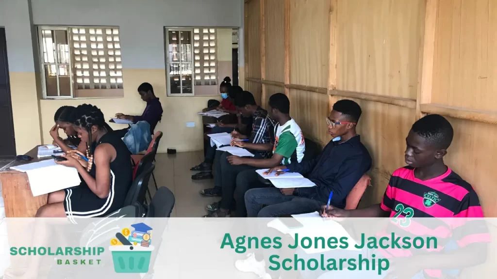 Agnes Jones Jackson Scholarship
