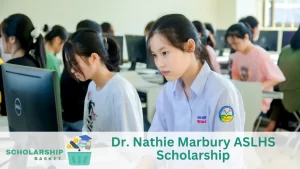 Dr. Nathie Marbury ASLHS Scholarship