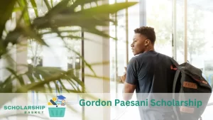 Gordon Paesani Scholarship