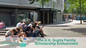 The U.K. Gupta Family Scholarship Endowment