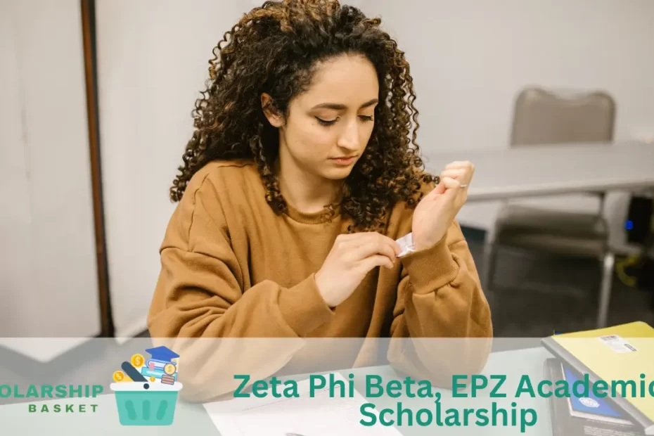 Zeta Phi Beta, EPZ Academic Scholarship