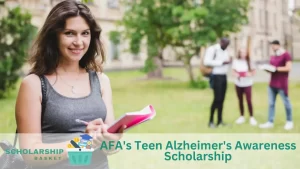 AFA's Teen Alzheimer's Awareness Scholarship