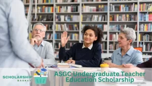 ASGC Undergraduate Teacher Education Scholarship