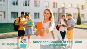 American Council of the Blind Scholarship