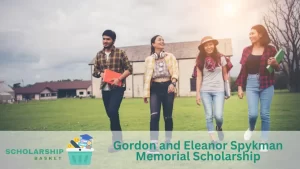 Gordon and Eleanor Spykman Memorial Scholarship