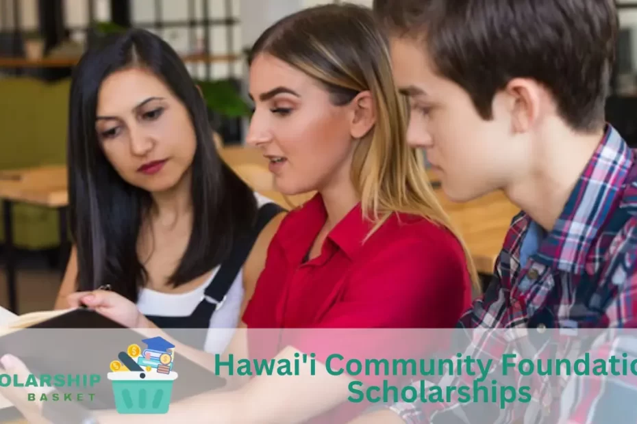Hawai'i Community Foundation Scholarships