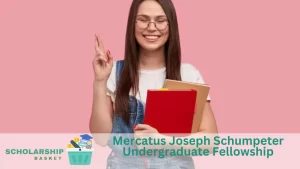 Mercatus Joseph Schumpeter Undergraduate Fellowship