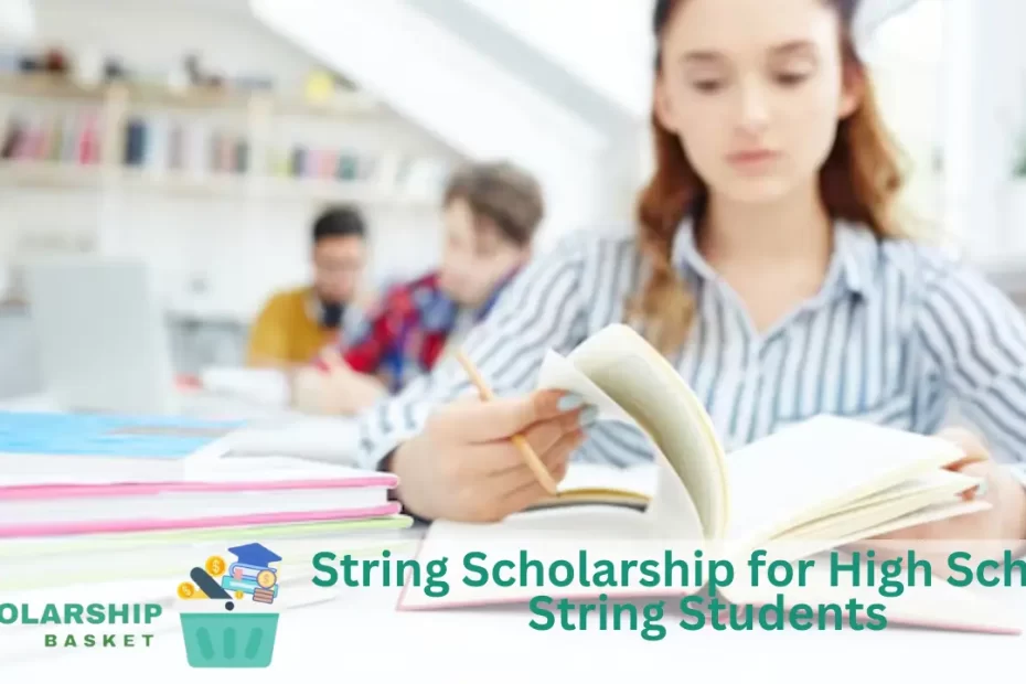 String Scholarship for High School String Students