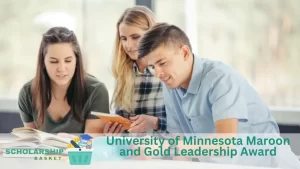 University of Minnesota Maroon and Gold Leadership Award