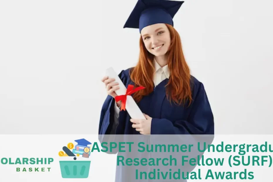 ASPET Summer Undergraduate Research Fellow (SURF) Individual Awards