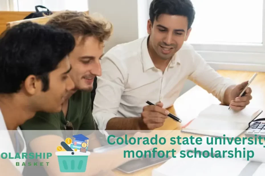 Colorado state university monfort scholarship