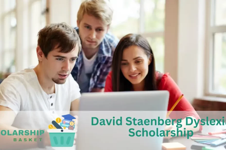 David Staenberg Dyslexia Scholarship