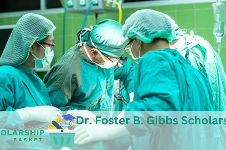 Dr. Foster B. Gibbs Scholarship