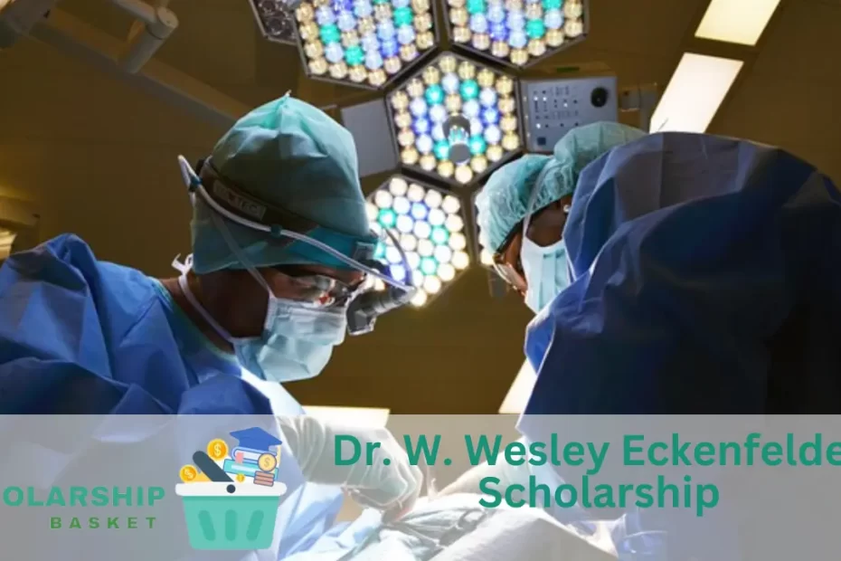 Dr. W. Wesley Eckenfelder Scholarship