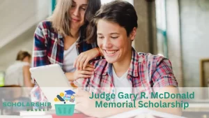 Judge Gary R. McDonald Memorial Scholarship (1)