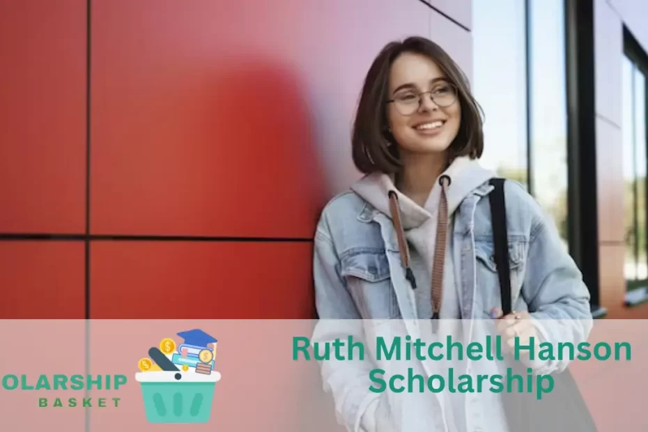 Ruth Mitchell Hanson Scholarship (1)