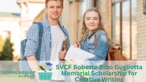 SVCF Bobette Bibo Gugliotta Memorial Scholarship for Creative Writing