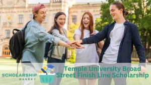 Temple University Broad Street Finish Line Scholarship