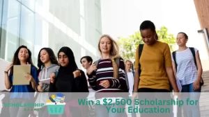 Win a 2,500 Scholarship for Your Education