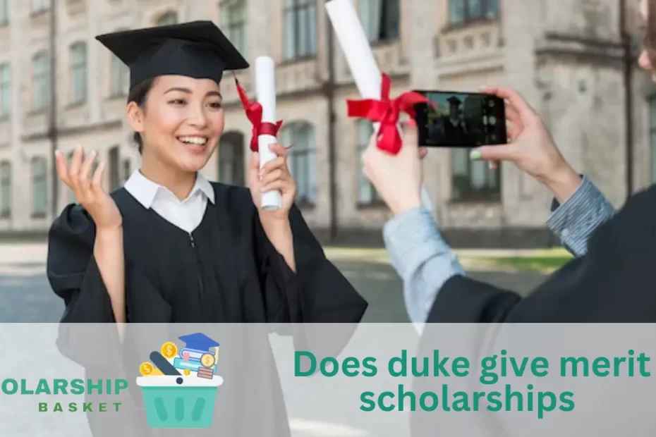 Does duke give merit scholarships