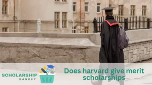 Does harvard give merit scholarships