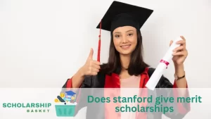 Does stanford give merit scholarships