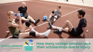 How many college athletes lose their scholarships due to injury