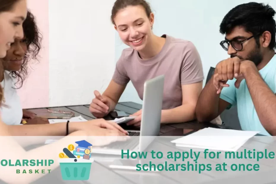 How to apply for multiple scholarships at once