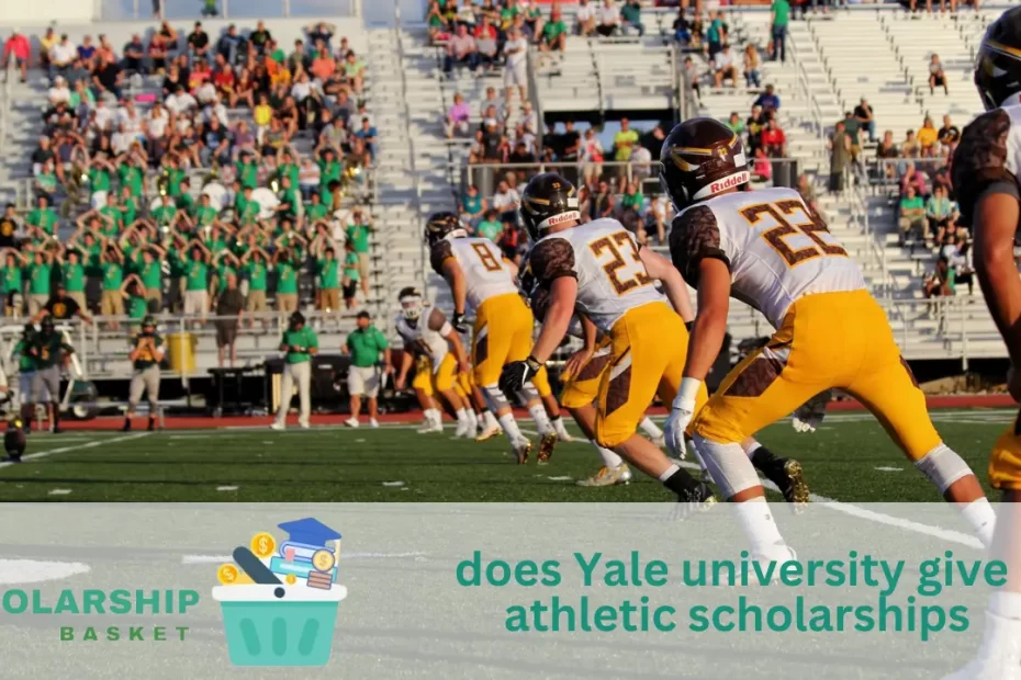 does yale university give athletic scholarships